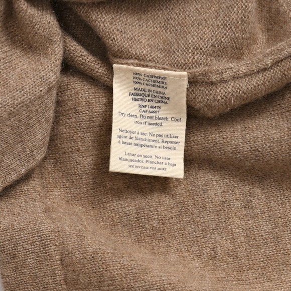 Faherty Tropical 100% Cashmere Maxi Shirtdress Women's XXS Sweater Dress Shirt - Picture 7 of 8